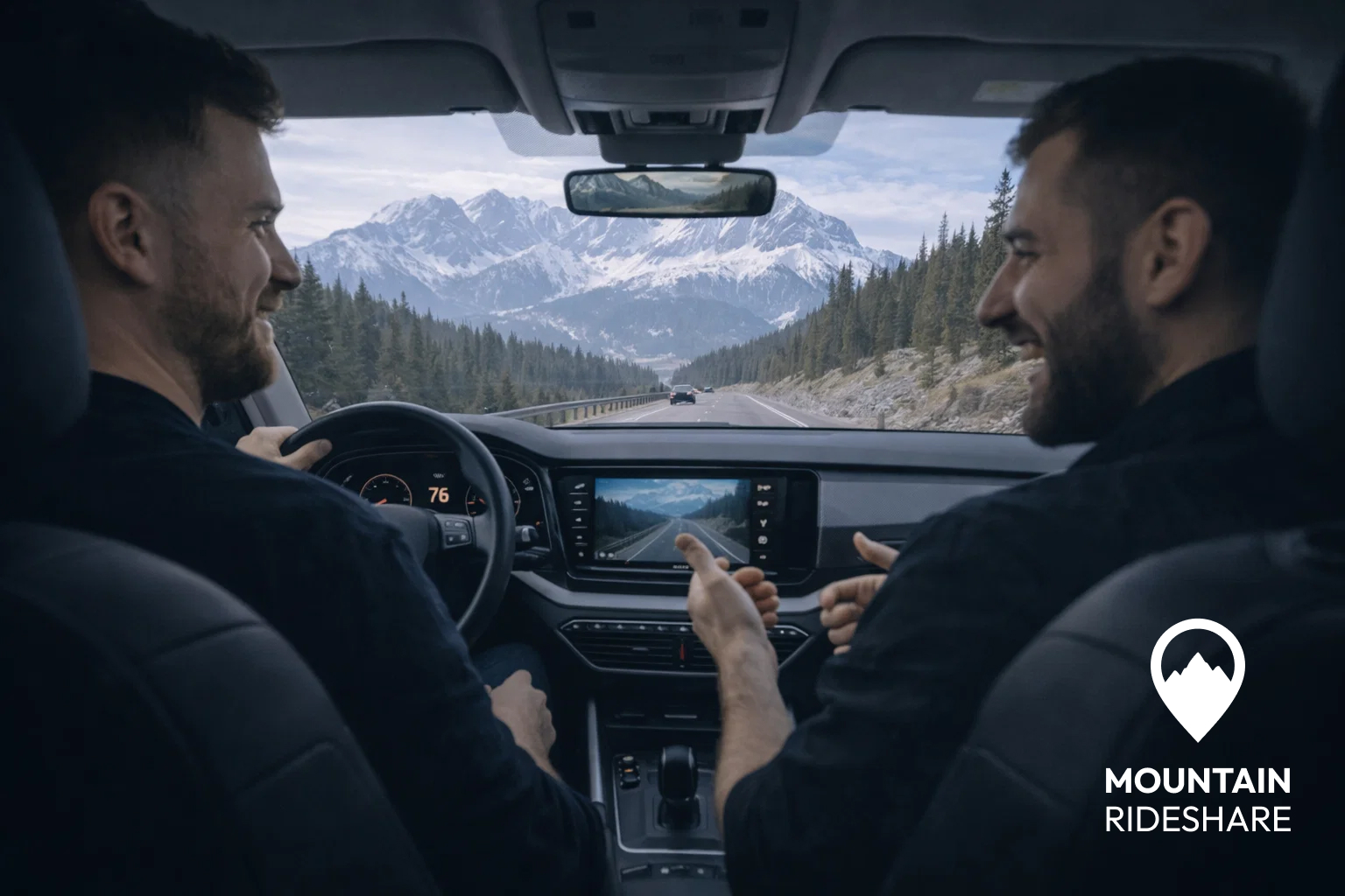 Mountain Rideshare 06  +  Logo